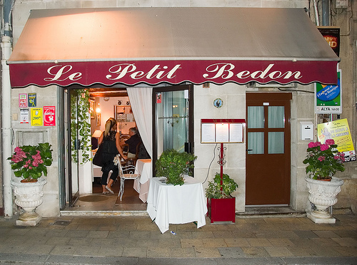 Restaurant Le Petit Bedon in Avignon 2009