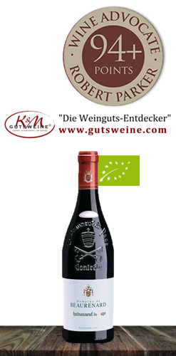 Châteauneuf du Pape Beaurenard 94 Punkte Parker