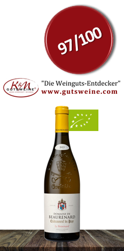 Châteauneuf-du-Pape Vieilles Vignes blanc Le Boisrenard (FR-BIO-01) Beaurenard Chateauneuf blanc Boisrenard