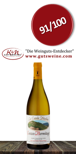 Crozes-Hermitage blanc »Cuvée Nicolas« Fayolle Crozes Hermitage blanc Cuvée Nicolas