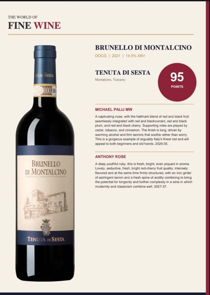 Tenuta di Sesta Brunello 2021